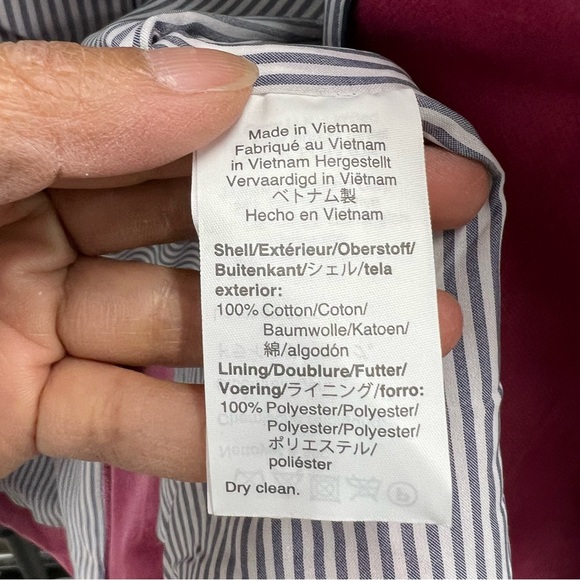 J. Crew Parke Blazer Pink Velvet Size 6 - Picture 14 of 16